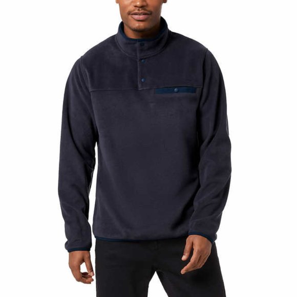 32 Degrees Mens Quarter Snap Fleece Pullover - Picture 1 of 4